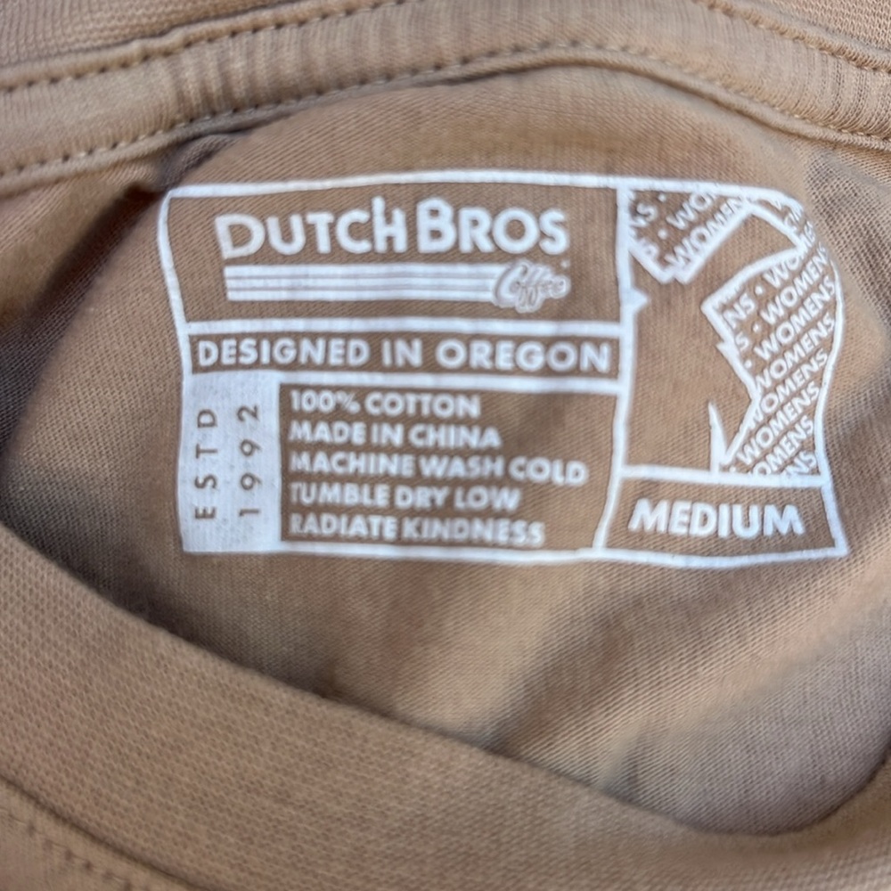Dutch Bros Barista T-Shirt. - Guaranteed to Satisfy - Picture 3 of 3